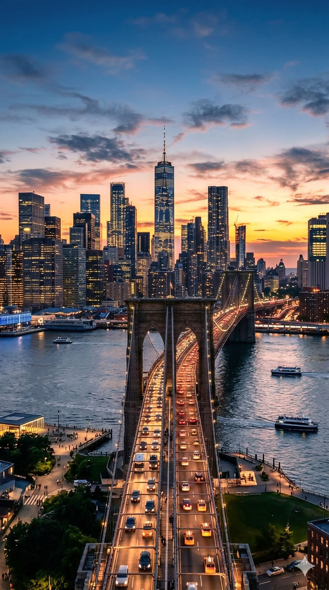 New York City skyline photo