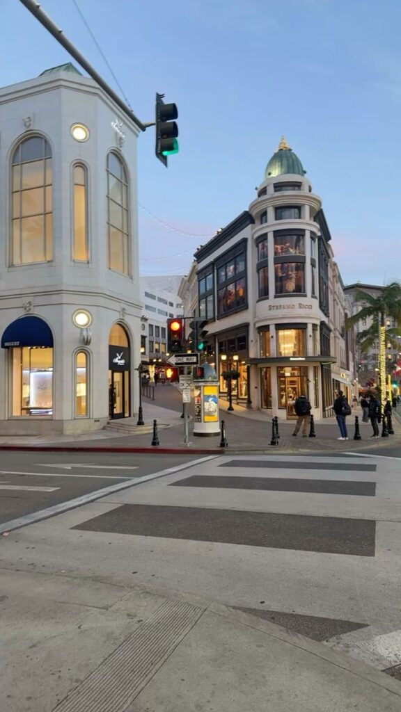 Rodeo Drive Beverly Hills shopping