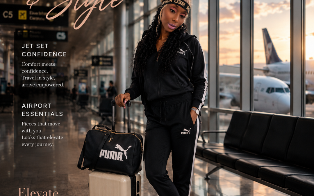 Luxury Airport Outfit Ideas for Comfortable Long Flights