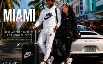 Best Airport Outfit Ideas for Comfortable Long Flights