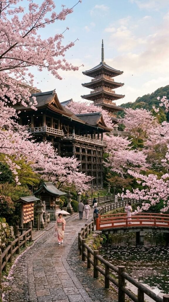 Tokyo Travel Guide: Cherry blossoms blooming in Tokyo during spring.