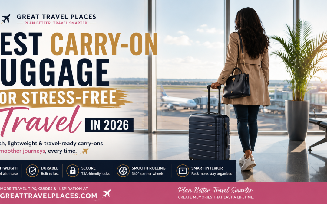 Best Carry-On Luggage for Stress-Free Travel in 2026
